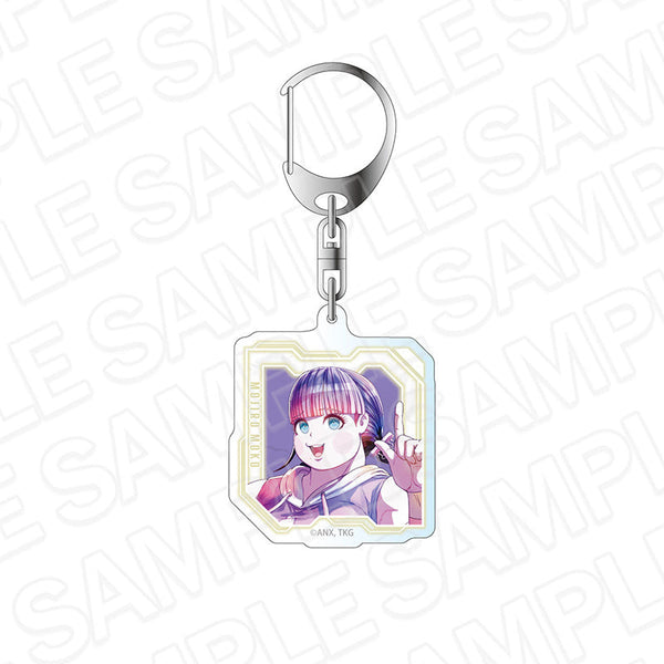 『HUNDRED LINE -最終防衛学園-』アクリルキーホルダー PALE TONE series 喪白もこ