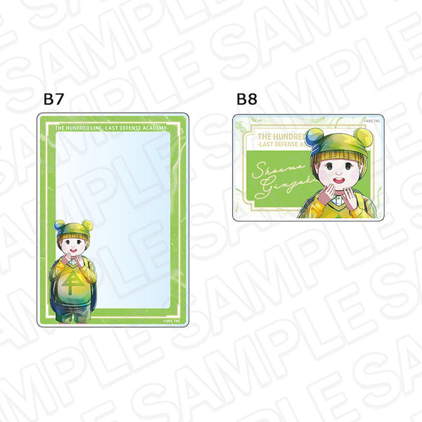 『HUNDRED LINE -最終防衛学園-』硬質カードケースセット PALE TONE series 銀崎晶馬