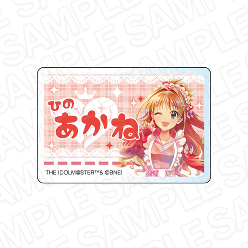 『アイドルマスター シンデレラガールズ』アクリルネームバッジ PALE TONE series 日野茜 ジャージメイド ver.