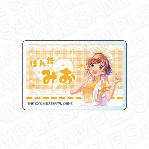 『アイドルマスター シンデレラガールズ』アクリルネームバッジ PALE TONE series 本田未央 ジャージメイド ver.