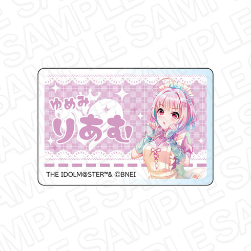 『アイドルマスター シンデレラガールズ』アクリルネームバッジ PALE TONE series 夢見りあむ ジャージメイド ver.
