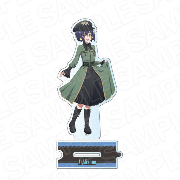 『ゾンビランドサガ ゆめぎんがパラダイス』つながるデカアクリルスタンド 水野 愛 ミリタリーロリータ ver.