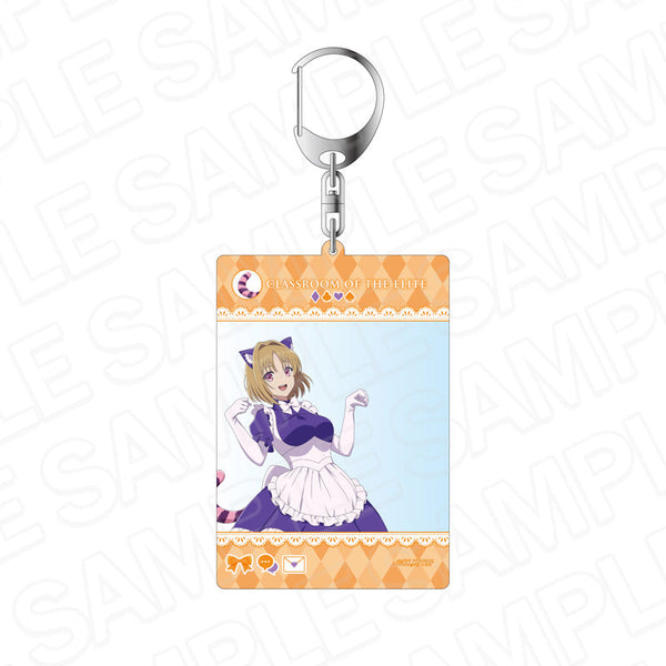『ようこそ実力至上主義の教室へ 3rd Season』SNS風アクリルキーホルダー 櫛田桔梗 アリス ver.