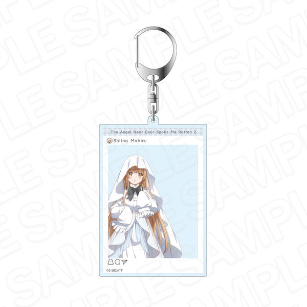 『お隣の天使様にいつの間にか駄目人間にされていた件』SNS風アクリルキーホルダー 文化祭 お化け屋敷 ver.
