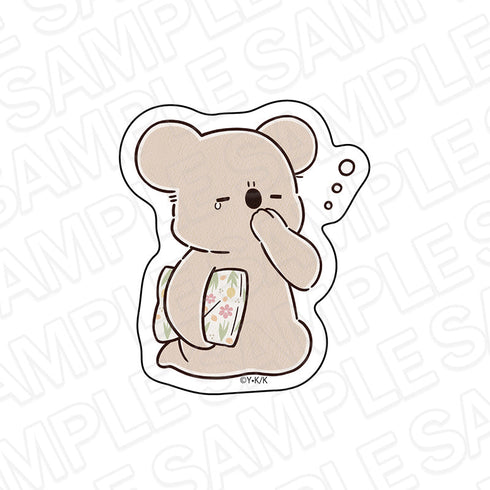 『コアラ絵日記』ダイカットステッカー ねむい