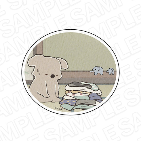 『コアラ絵日記』ダイカットステッカー お洗濯