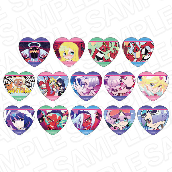 『New PANTY & STOCKING with GARTERBELT』ハート型カンバッジ(ランダム) セット