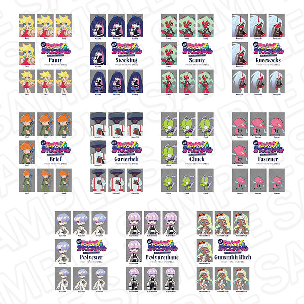 『New PANTY & STOCKING with GARTERBELT』証明写真風ステッカー(ランダム) セット