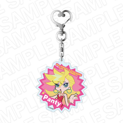 『New PANTY & STOCKING with GARTERBELT』ホログラムキーホルダー パンティ
