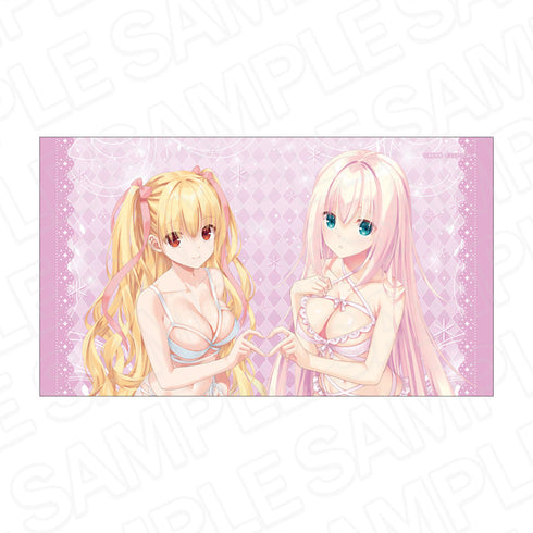 『緋弾のアリア』特大ブランケット 理子&リサ ボンテージランジェリー ver.