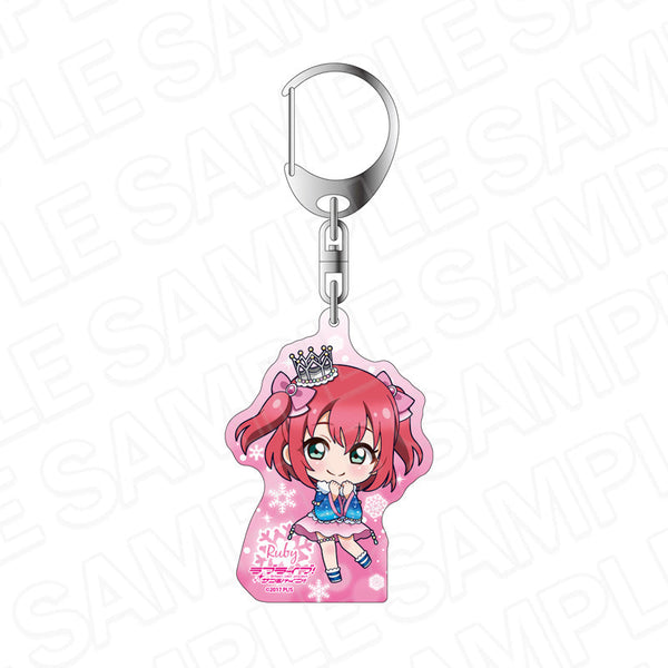 『ラブライブ!サンシャイン!!』ホログラムキーホルダー 黒澤ルビィ イルミネーション デフォルメ ver.