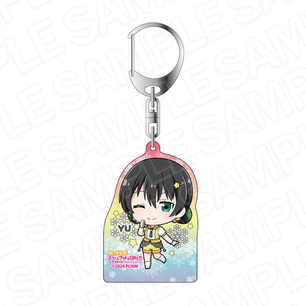 『ラブライブ!虹ヶ咲学園スクールアイドル同好会』ホログラムキーホルダー 高咲 侑 イルミネーション デフォルメ ver.