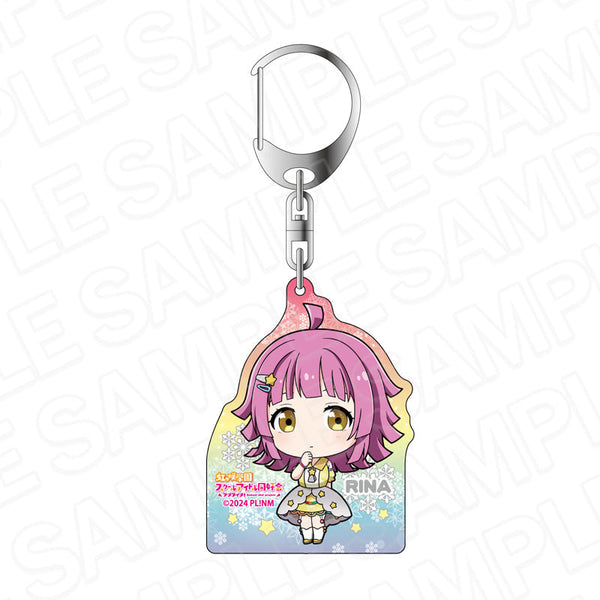 『ラブライブ!虹ヶ咲学園スクールアイドル同好会』ホログラムキーホルダー 天王寺璃奈 イルミネーション デフォルメ ver.