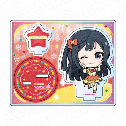 『ラブライブ!虹ヶ咲学園スクールアイドル同好会』アクリルスタンド 優木せつ菜 イルミネーション デフォルメ ver.