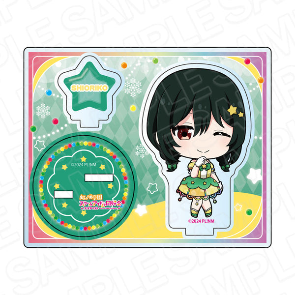 『ラブライブ!虹ヶ咲学園スクールアイドル同好会』アクリルスタンド 三船栞子 イルミネーション デフォルメ ver.