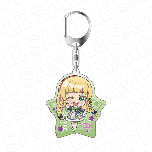 『ラブライブ!スーパースター!!』ホログラムキーホルダー 平安名すみれ イルミネーション デフォルメ ver.