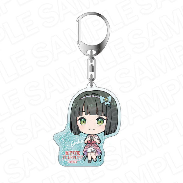 『ラブライブ!蓮ノ空女学院スクールアイドルクラブ』ホログラムキーホルダー 百生吟子 イルミネーション デフォルメ ver.