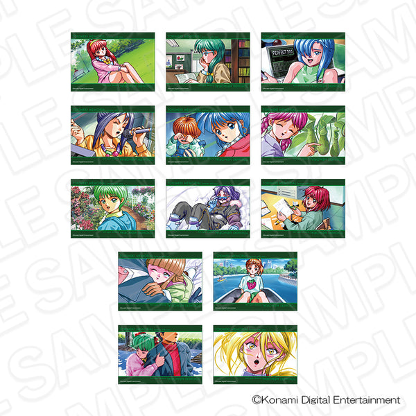 "Tokimeki Memorial" Clear Bromide Original Graphic Set