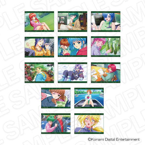 "Tokimeki Memorial" Clear Bromide New Graphics Set