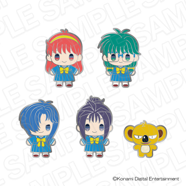 "Tokimeki Memorial" Pin Badge Set A