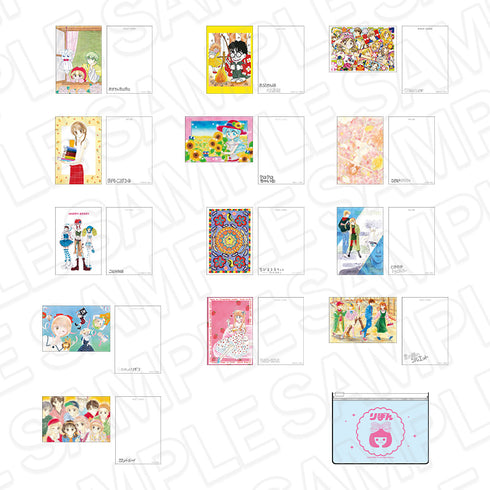 "Ribon 70th Anniversary CAFE" Postcard Set: Part 1