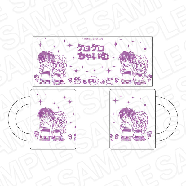 『ケロケロちゃいむ』グラスマグカップ りぼん70周年CAFE
