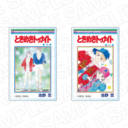 "Tokimeki Tonight" Comic-Style Acrylic Magnet Set: Ribon 70th Anniversary CAFE