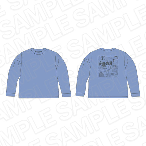 "Tokimeki Tonight" Long-Sleeve T-Shirt: Ribon 70th Anniversary CAFE