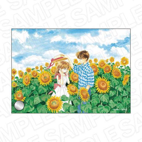 "Silhouette of the Starry Eyes" Acrylic Plate: Ribbon 70th Anniversary CAFE