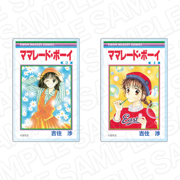 "Marmalade Boy" Comic Book Cover-Style Acrylic Magnet Set: Ribon 70th Anniversary CAFE