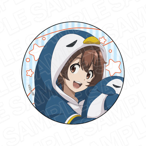 『終末ツーリング』カンバッジ ヨーコ もこもこパジャマ ver.