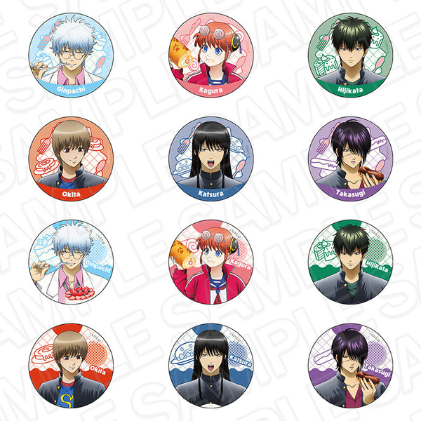 『3年Z組銀八先生』ランダムキラキラカンバッジ SWEETS ver. セット【202604再販】