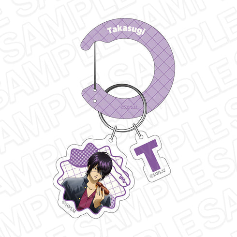 『3年Z組銀八先生』アクリルカラビナキーホルダー 高杉晋助 SWEETS ver.