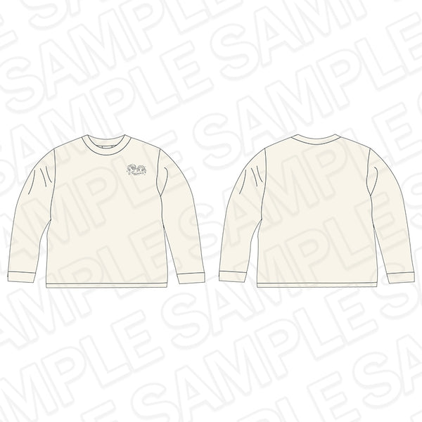 "I Love You, Baby★★" Long-Sleeve T-Shirt - Ribon 70th Anniversary CAFE