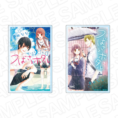 "Tsubasa and Hotaru" Comic-Style Acrylic Magnet Set: Ribon 70th Anniversary CAFE