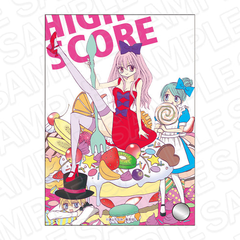 "HIGH SCORE" Acrylic Plate: Ribbon 70th Anniversary CAFE
