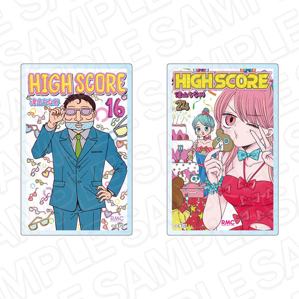 "HIGH SCORE" Comic Book Cover-Style Acrylic Magnet Set: Ribon 70th Anniversary CAFE