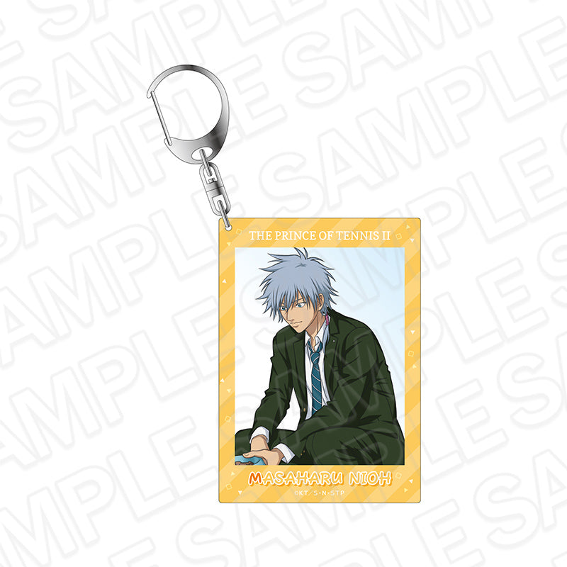 新テニスの王子様』フォト風キーホルダー 仁王雅治 休み時間 ver
