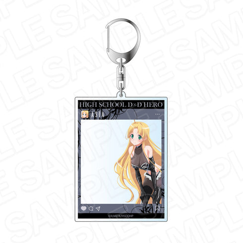 『ハイスクールDxD HERO』SNS風アクリルキーホルダー アーシア・アルジェント ボンテージ ver.