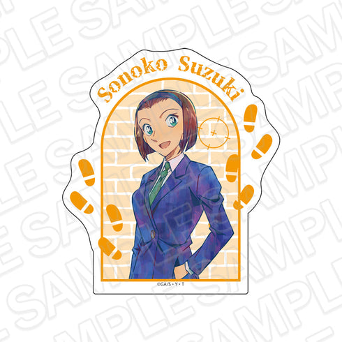 『名探偵コナン』ダイカットステッカー PALE TONE series 鈴木園子 vol.6