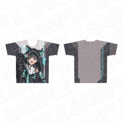Toaru Kagaku no Railgun T 全图形 T 恤 Saten Ruiko Gaming ver.