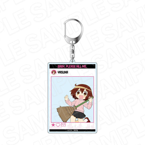 『キルミーベイベー』SNS風アクリルキーホルダー 折部やすな コピーバンド ver.