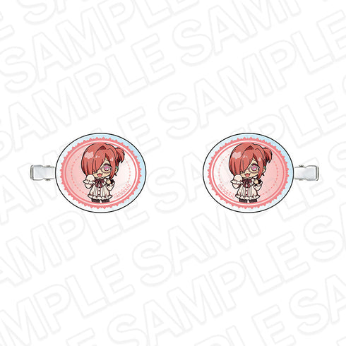 『地縛少年花子くん2』アクリルヘアクリップ ミツバ 眼鏡 デフォルメ ver.