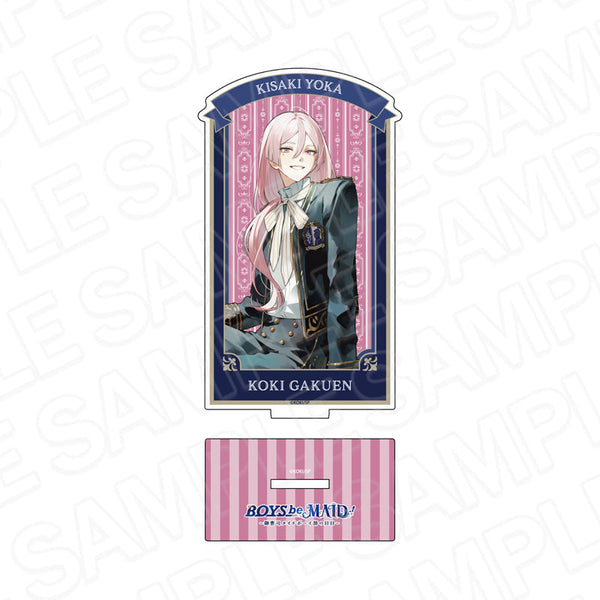 『BOYS be MAID!~御曹司メイドボーイ部の日日~』アクリルフィギュア 妃崎 余花 部活動報告会 制服 ver.