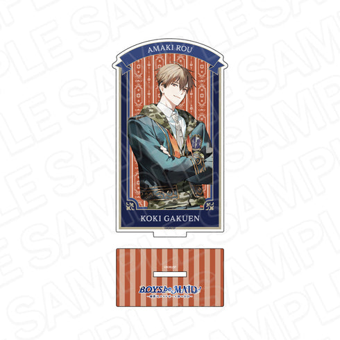 『BOYS be MAID!~御曹司メイドボーイ部の日日~』アクリルフィギュア 雨鬼 籠 部活動報告会 制服 ver.