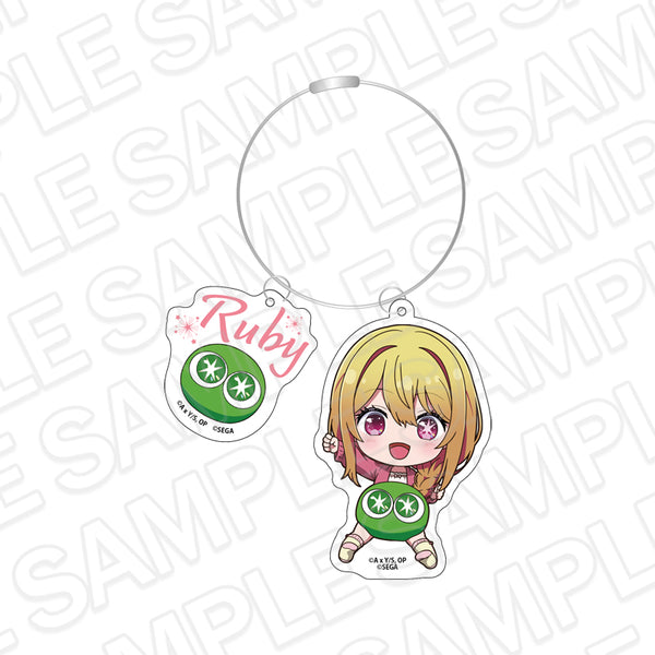『【推しの子】×ぷよぷよ』ワイヤーキーホルダー ルビー デフォルメ ver.