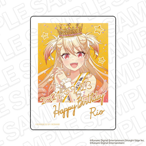 『シャインポスト』アクリルブロック 聖舞 理王 2024バースデー ver.