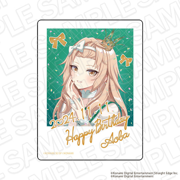 『シャインポスト』アクリルブロック 唐林 青葉 2024バースデー ver.