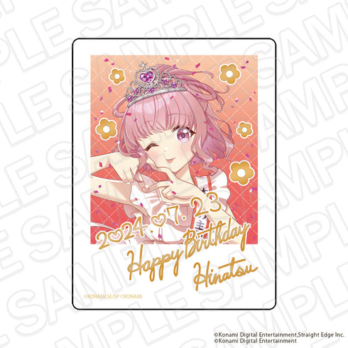 『シャインポスト』アクリルブロック 陽本 日夏 2024バースデー ver.