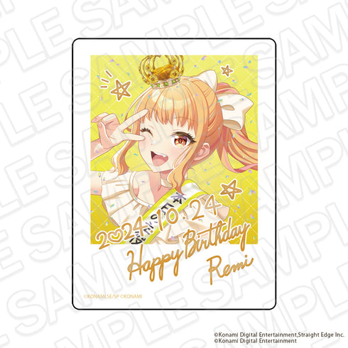 『シャインポスト』アクリルブロック 梨子木 麗美 2024バースデー ver.